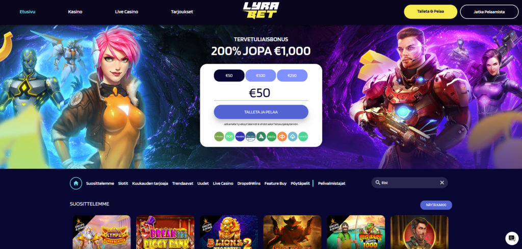 Lyra Bet Kasino Arvostelu